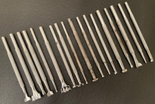 Lot of 18 Craftool Co. Leather Stamping Tool Punch Various Styles Shapes Crafts