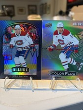Nick Suzuki Black Rainbow #29 2020-21 Allure + 24-25 color flow yellow-green