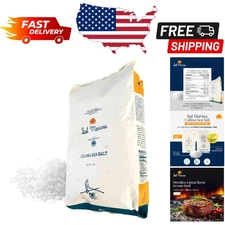 Hand-Harvested Colima Sea Salt 9 lbs - Natural Kosher Salt for Culinary Artistry