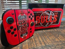 Skin Vinyl Decal Wrap For New Nintendo Switch 2 Gamer Console "Bulls Basketball"