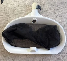 Rake Pool Skimmer Net  Frame Attachment Swimming Pool Deep Bag Leaf. No Pole