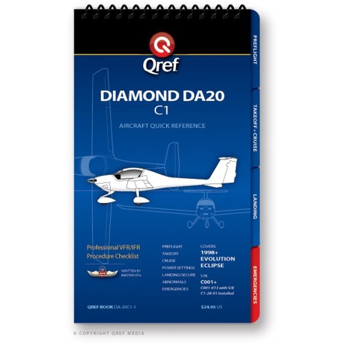  Diamond DA20 C1 Qref Book QREF-DA-20-1