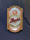 Vintage 1985 Stroh's Beer Lighted Bar Advertising Sign - Works