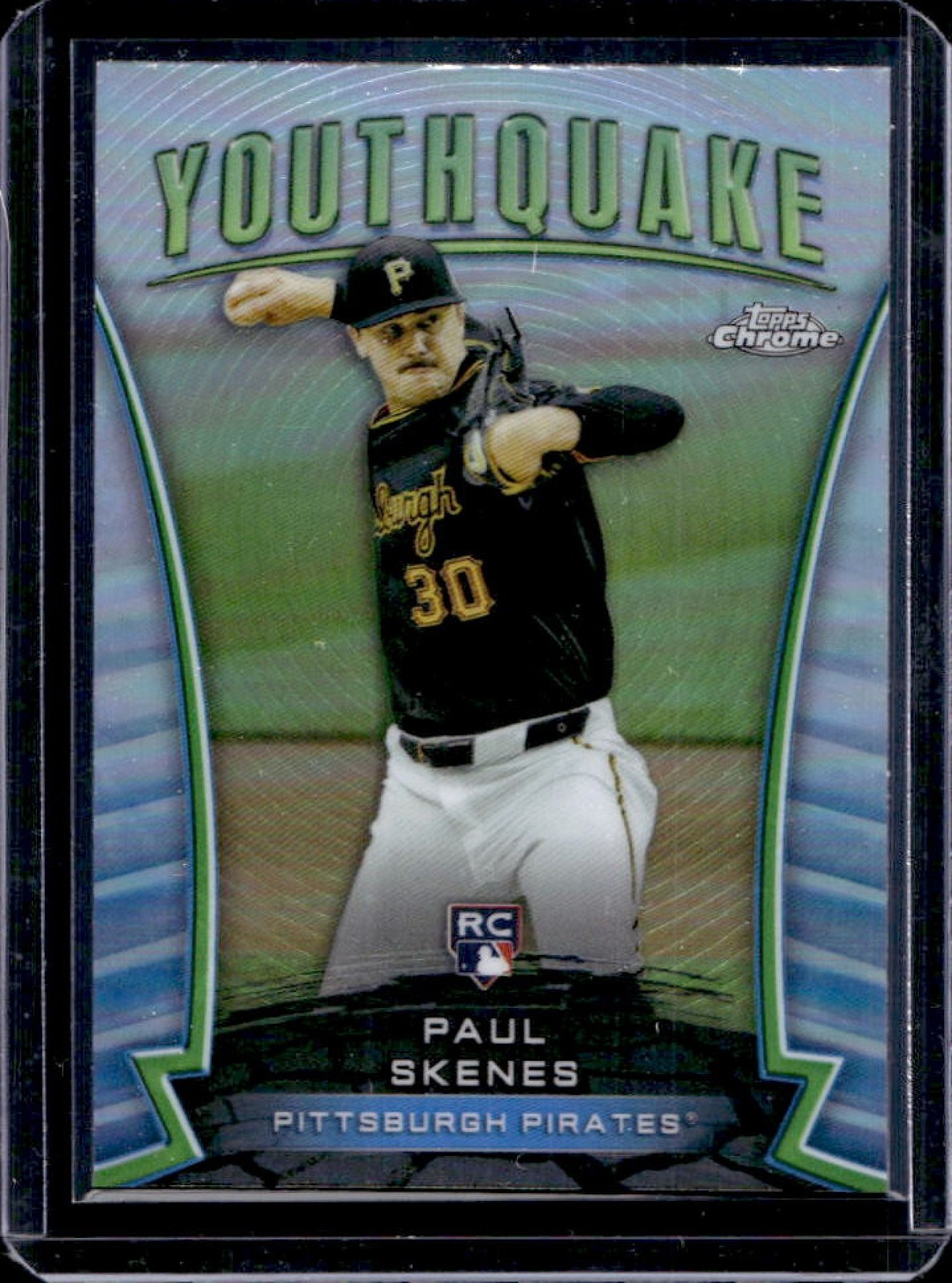 2024 Topps Chrome Update Paul Skenes Youthquake RC Rookie #YQ-51 Pirates