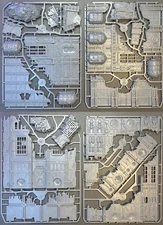 Volkus Terrain 4 new sprues from Kill Team Hivestorm 40k buildings ruins