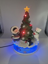 Frosty Trimming the Tree Christmas Magic Cord Christmas Hallmark Ornament IB