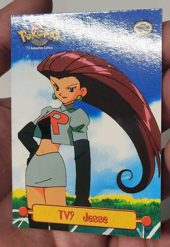 Vintage Rare TV9 Jesse Non-Holo TV Animation Edition Pokemon Topps Trading Card - Bild 3 von 17