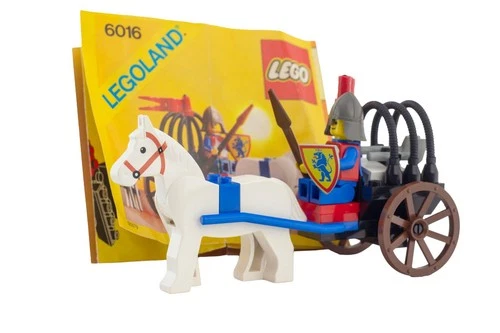 LEGO 6016 Knight’s Arsenal Castle Set Complete w/ Instructions (1987)