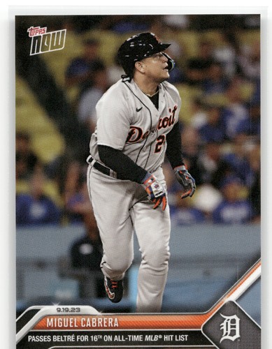 2023 Topps Now 893 Miguel Cabrera