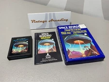 Space Invaders (Atari 2600) 1980 Complete in Box CIB NTSC