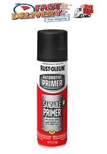 Black, Rust-Oleum Automotive Sandable Primer Spray-249418, 12 oz