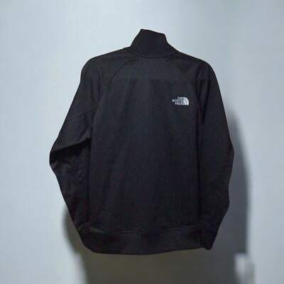 The North Face Men's Tech Full-Zip Fleece Black Jacket Small The North Face Men's Tech Full-Zip Fleece Black Jacket Small