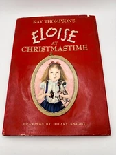 Vtg Kay Thompson's Eloise at Christmastime 1958 Stated First Print HCDJ *as-is*