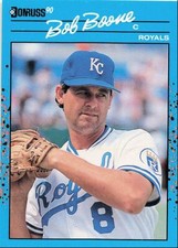 1990 Donruss Best of the AL Bob Boone Kansas City Royals #50