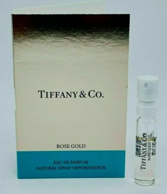 Tiffany & Co. Rose Gold Eau de Parfum Sample Spray Vial 0.05oz/1.5ml carded