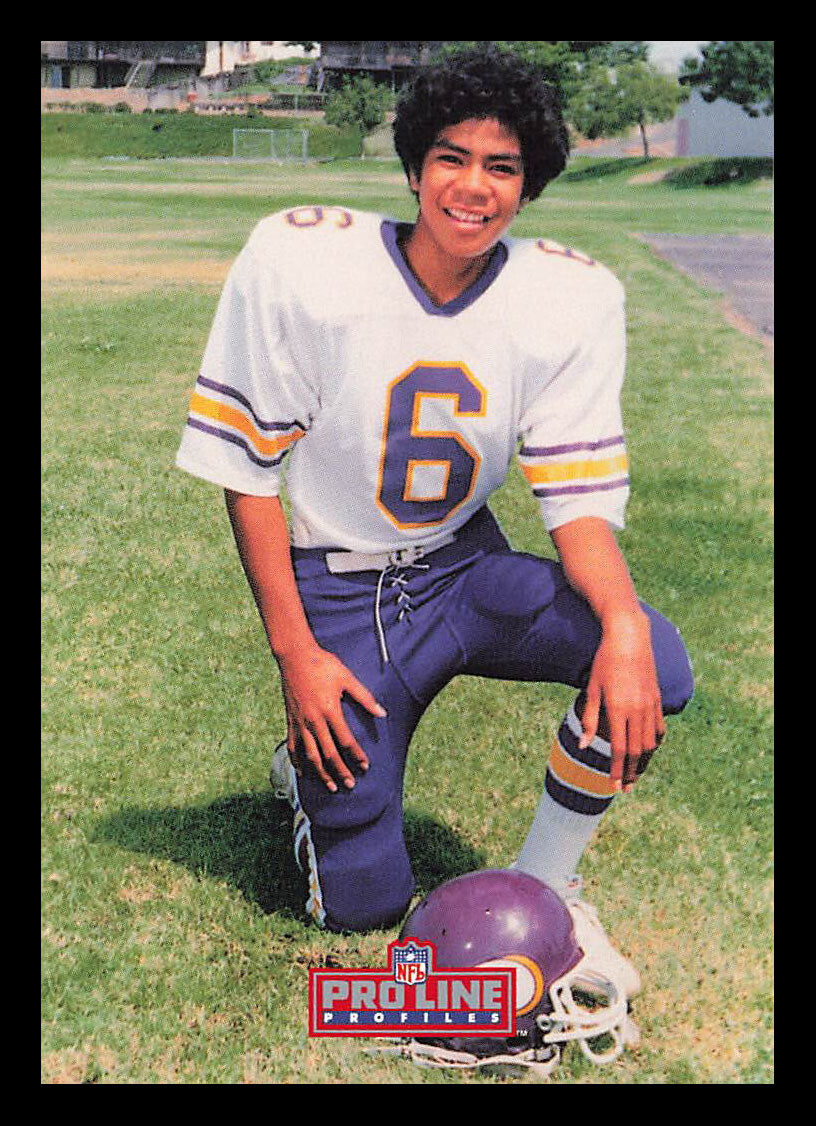 Junior Seau #137 1992 Pro Line Profiles San Diego Chargers