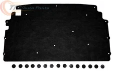 1971-1977 Chevrolet Vega Hood Insulation Pad 1/2" With Clips Low Profile