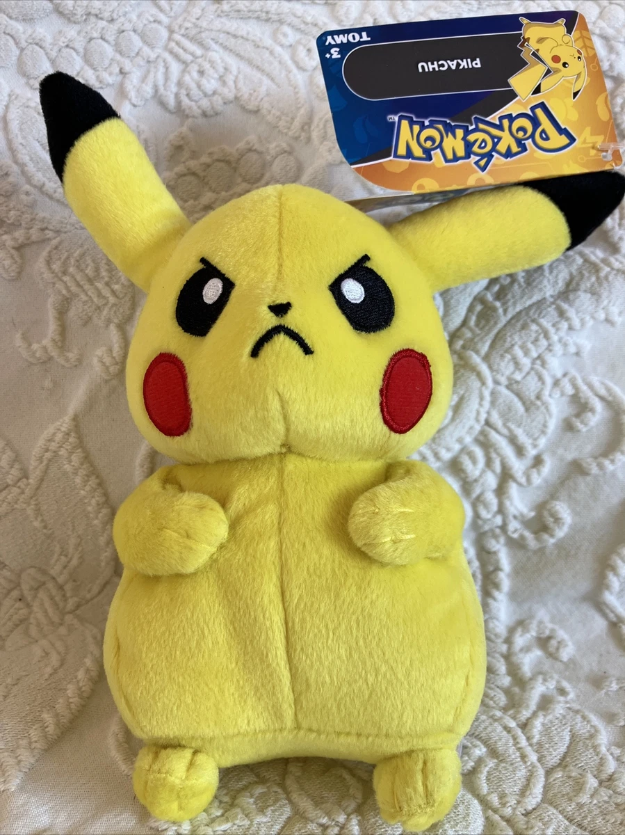 Angry sales pikachu plush