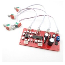 Tone Plate Volume Control Board Preamp Amplifiers with Treble Bass Potentiometer