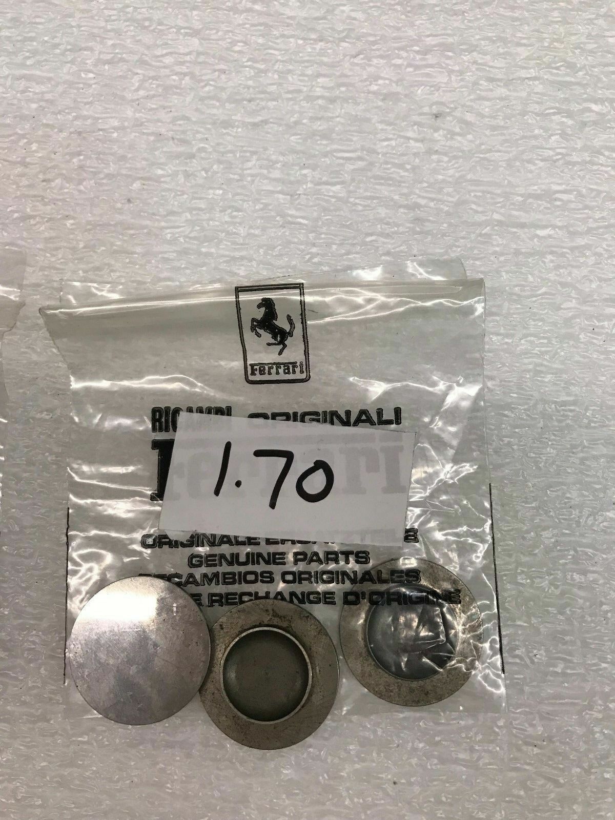 FERRARI F50 VALVE ADJUSTMENT PAD 1.70 MM OEM 163678