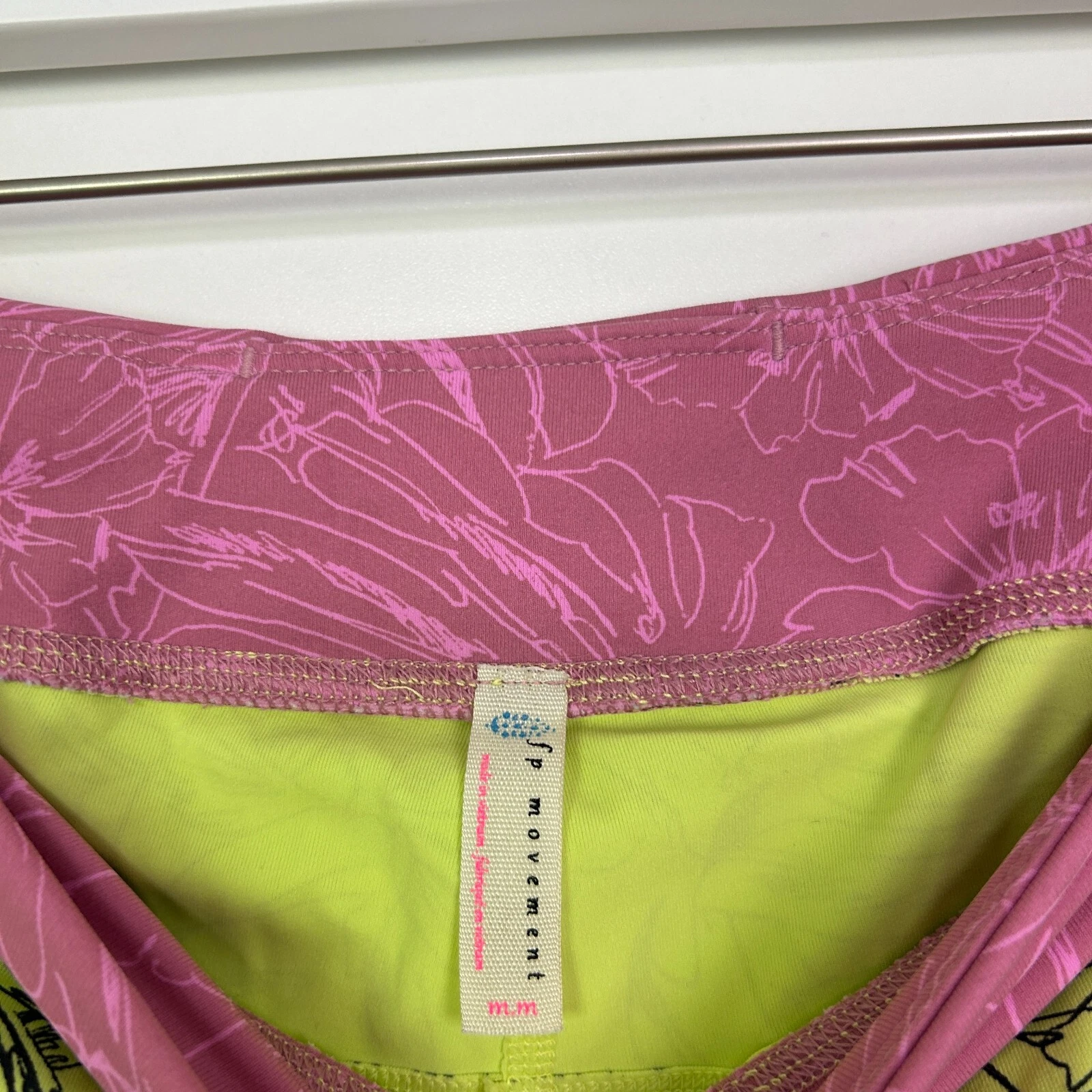 free-people-movement fired up floral biker shorts