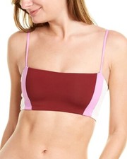 MSRP 92 L Space Womens Rebel Heart Bikini Top Size Medium NWOT