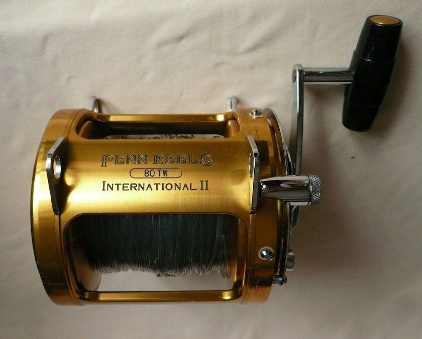Penn International II 80TW, Saltwater Big Fishing, Lever
