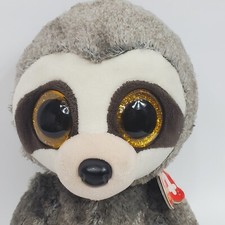 Ty Beanie Boos DANGLER the Sloth 10" Beanbag Plush Stuffed Toy w/ Glitter Eyes