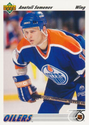 1991-92 Upper Deck #269 ANATOLI SEMENOV - Edmonton Oilers