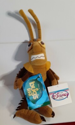 Disney Store Theme Parks Exclusive A Bug's Life Hopper 8-Inch Bean Bag Toy Plush