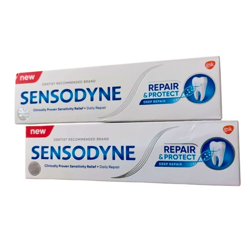 Sensodyne Toothpaste With Novamin For Tooth Repair And Protect 4 x 100gm - Picture 3 of 5