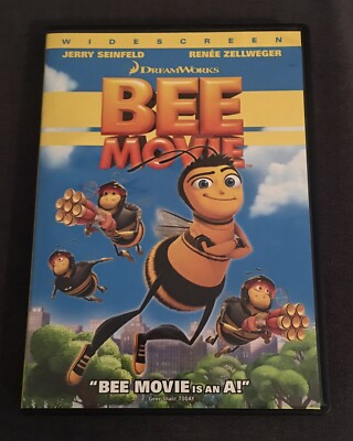 Dreamworks Bee Movie Jerry Seinfeld Renee Zellweger Widescreen Dvd 07 Ebay