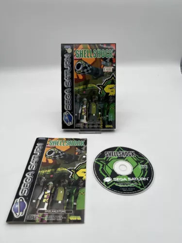 Shellshock - Sega Saturn - OVP + Anleitung