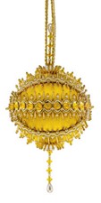 The Cracker Box Inc Christmas Ornament Kit Queen of the Nile on Gold