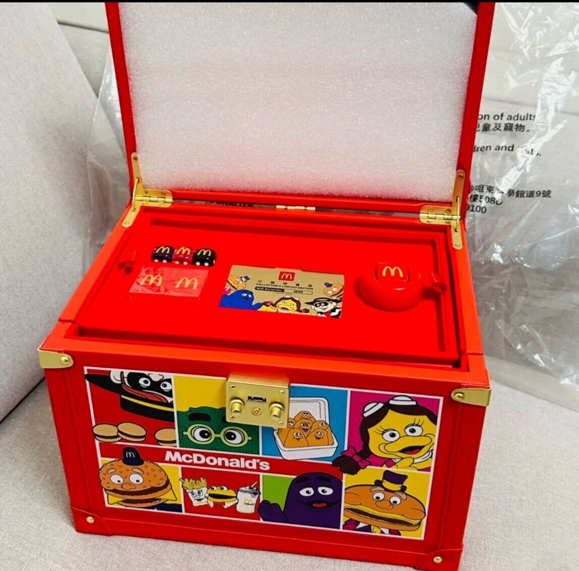 McDonald's マクドナルド 麻雀ギフトボックス テーブルゲーム中国限定 McDonald's マクドナルド 麻雀ギフトボックス テーブルゲーム