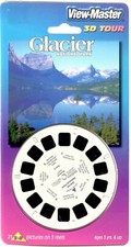 Glacier National Park Montana 3D View-Master 3 Reel Packet SEALED