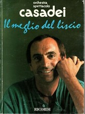 Orchestra Spettacolo Casadei Il Meglio del Liscio 1988 Sheet Music
