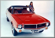 1968 AMC Javelin, Toolbox / Locker / Refrigerator Magnet, TOP QUALITY