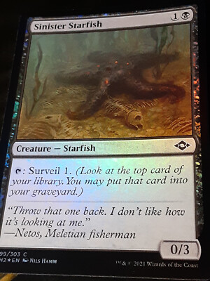 Sinister Starfish FOIL , Modern Horizons 2 , NM , MTG, FREE