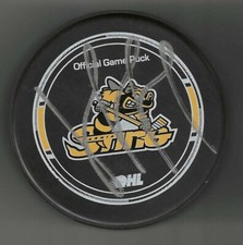 Nail Yakupov Signed Sarnia Sting Official Game Puck