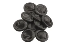 Muzzleloader Barrel Covers - Latex Muzzle Covers - Rubber Muzzle Cap - 20 Pack