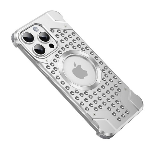 Magsafe For iPhone 15 14 13 Pro Max Aluminum Heat Sink ShockProof Case Cover - Photo 16 sur 18