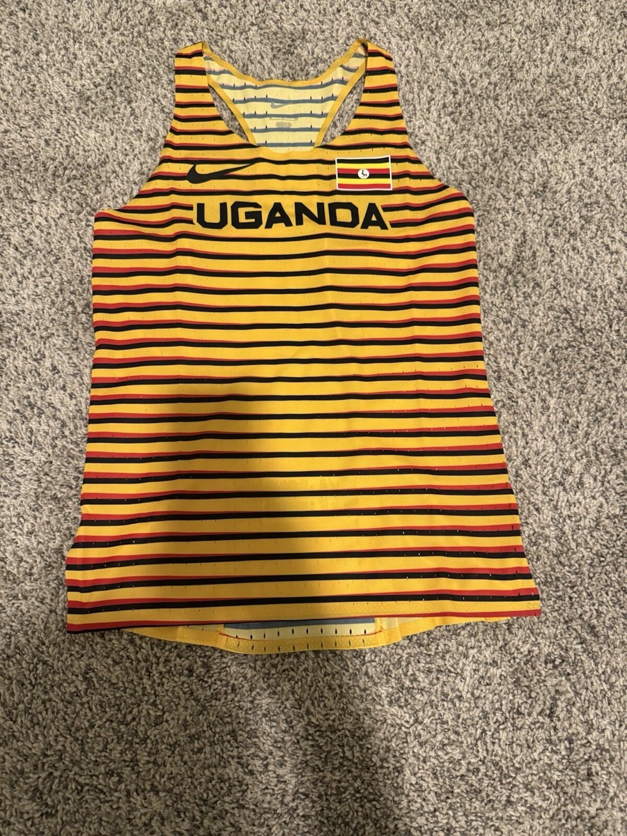 Nike Pro Elite 2022 Uganda Running Singlet Tank CI8141-XXX