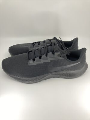 Nike Air Zoom Pegasus 37 Triple Black Mens Sz 14 Running  display picture 1