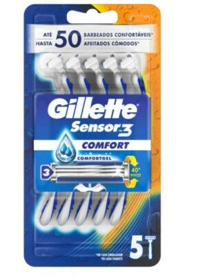 Gillette Sensor 3 Komfortrasierer 5er Pack!!!
