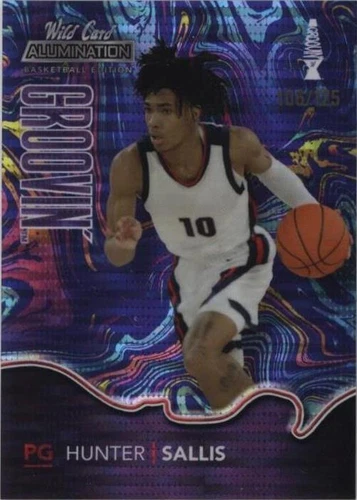 2021-22 Wild Card Alumination - Hunter Sallis #BG-13