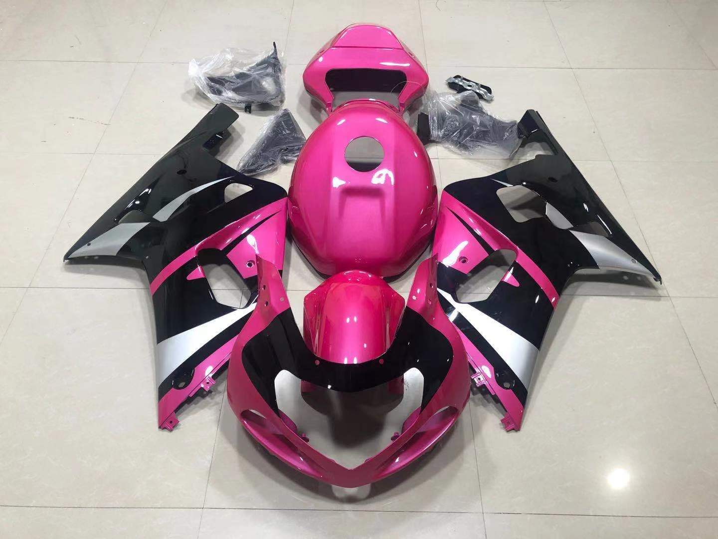 Purple GSXR600 Fairing + Tank Cover Fit Suzuki GSX-R600 2002 2001-2003 100 A7 image