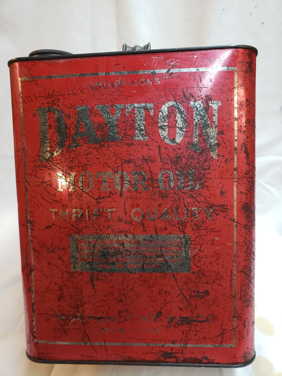 Antique Oil Container Can