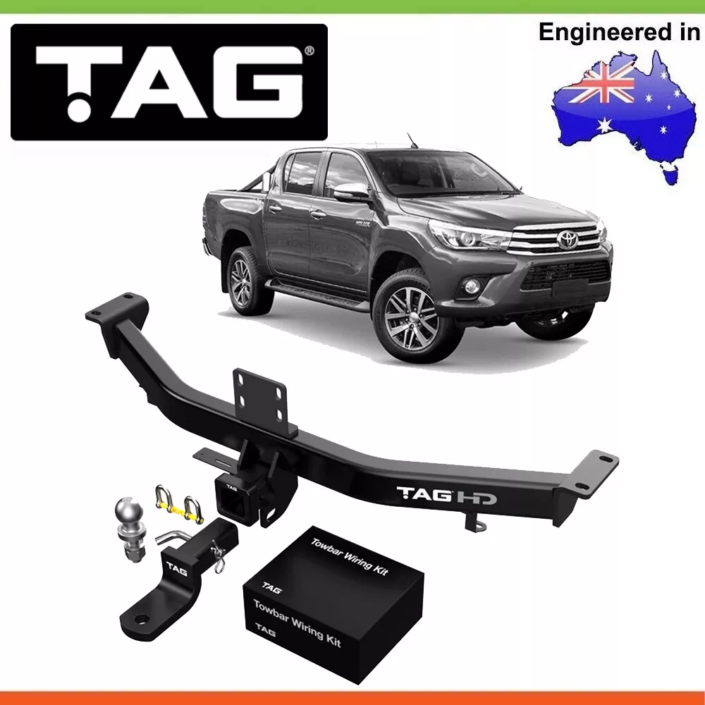 TAG Heavy Duty Towbar To Suit TOYOTA HILUX TGN121R 2.7L CAB