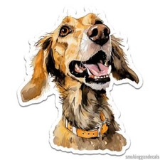 Labrador Dog, Vinyl Decal Sticker, Indoor Outdoor, 3 Sizes, 12527